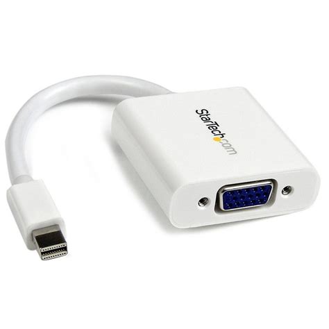 Startech Adaptador Mini DisplayPort A VGA Blanco