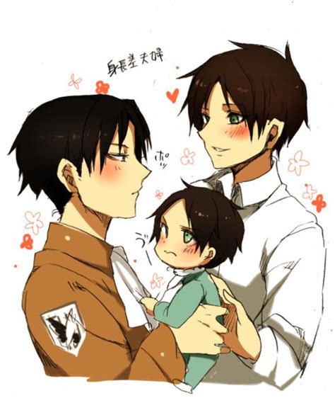 Levi X Eren Attack On Titan Pinterest Levis Anime And Chibi