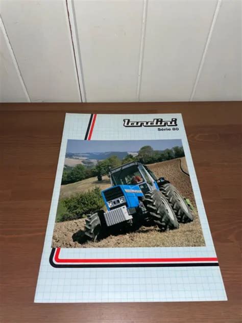 Brochure Prospekt Prospectus Tracteur Landini Serie Trattore Same