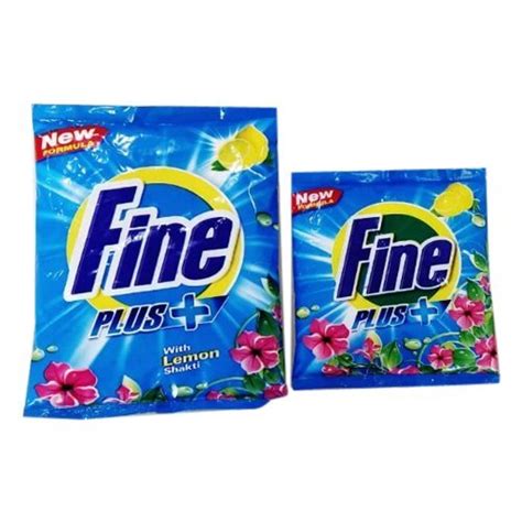 Fine Plus Detergent Powder With Excellent Foaming Properties For Tough Stains At Best Price In