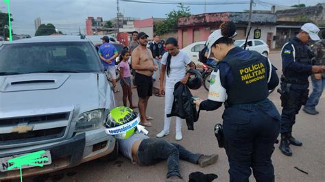 Caminhonete Invade Preferencial E Causa Grave Acidente Moto News