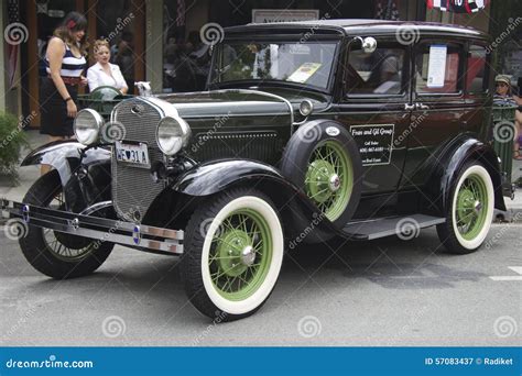 1931 Ford Model A On Auto Show Editorial Photography Image Of Annual