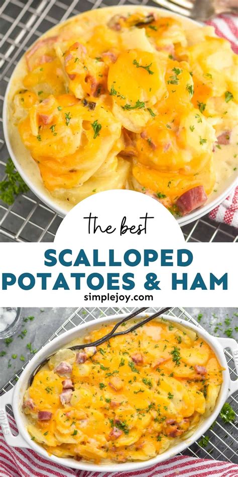 Slow Cooker Scalloped Potatoes And Ham Artofit