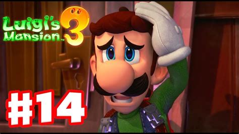 Luigi S Mansion 3 Gameplay Walkthrough Part 14 Lots Of Ghosts