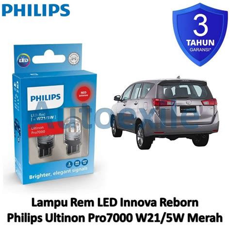 Jual Lampu Rem Innova Reborn Philips Ultinon Led W215w Red Merah