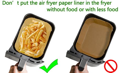 Joyes Air Fryer Liners For Ninja Dual Pcs Cm Disposable Food