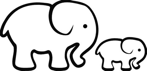 Elephant Outline - ClipArt Best