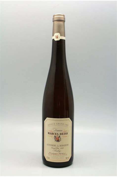 Marcel Deiss Alsace Grand Cru Riesling Altenberg De Bergheim Vendanges