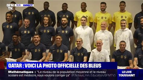 Mondial 2022 La Photo Officielle Des Bleus Vient Dêtre Prise à