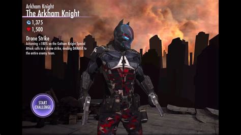 Injustice Gods Among Us IOS Arkham Knight The Arkham Knight Challenge