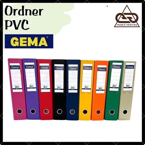 Jual Ordner Pvc Folio F Lever Arch File Gema Tempat Berkas