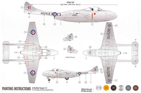 Airfix De Havilland Vampire T A Mj Modelkits