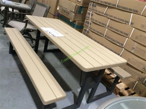 Lifetime Products Folding Picnic Table Costcochaser