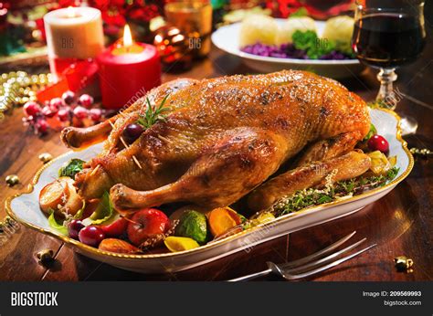 Roast Christmas Duck Image & Photo (Free Trial) | Bigstock