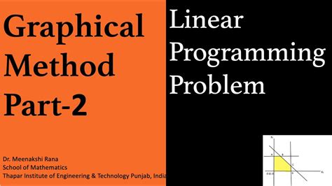 Graphical Method Part 2 Linear Programming Unbounded Region Boundedunbounded Lpp Infeasible