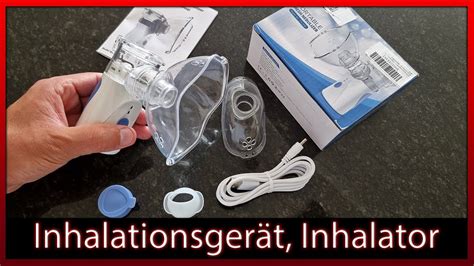 Inhalationsger T Inhalator Mit Selbstreinigungsfunktion