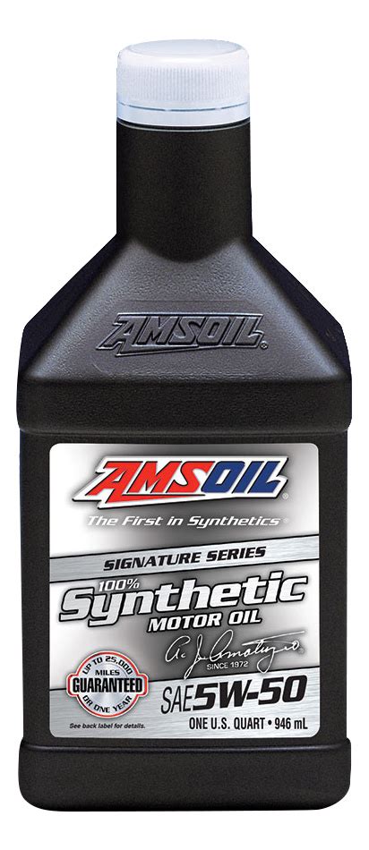 Моторное масло Amsoil Signature Series Synthetic Motor Oil 5W50 0 946 л