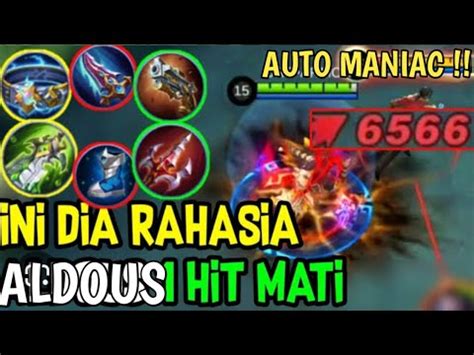 MANIAC ALDOUS 14 KILL TOP GLOBAL ALDOUS NO 1 2024 ALDOUS GAMEPLAY