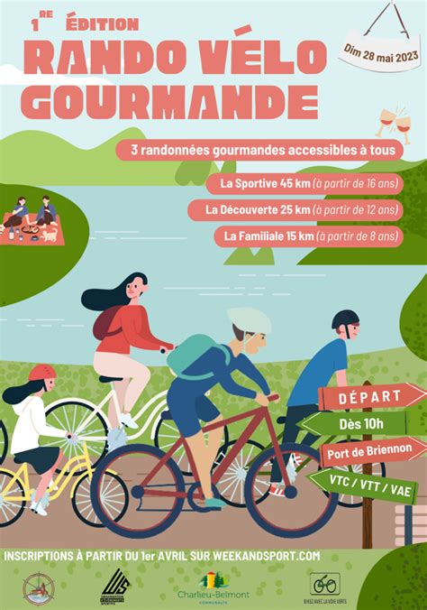 RANDO VÉLO GOURMANDE DIMANCHE 28 MAI Commune d Ecoche