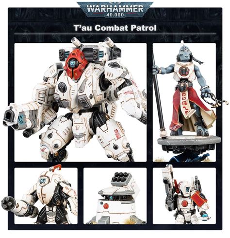 Warhammer 40K Combat Patrol Tau Empire Jogo De Tabuleiro