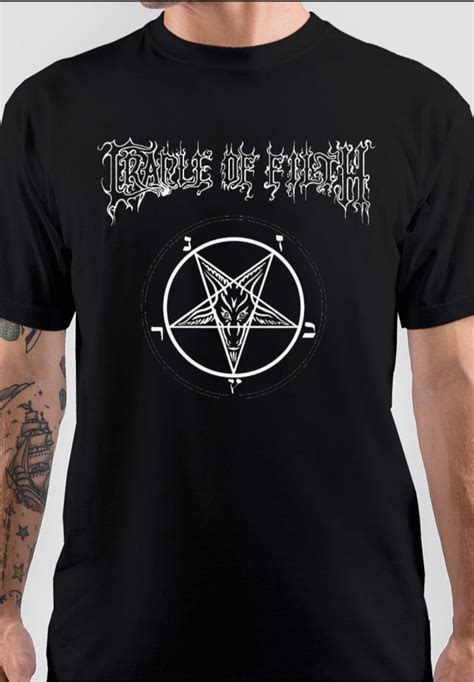 Cradle Of Filth Band Black T Shirt Swag Shirts