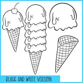 Counting Ice Cream Scoops Clip Art 0 10 By The Magical Gallery