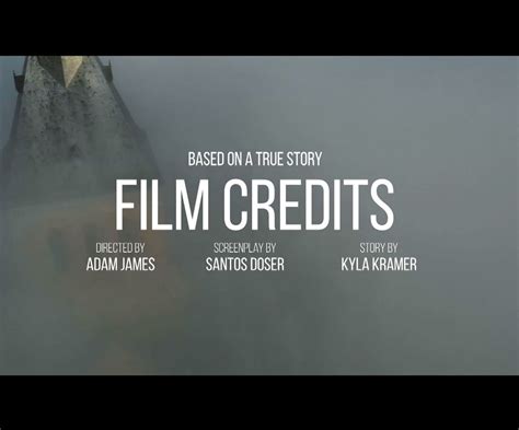 After Effects Credits Template