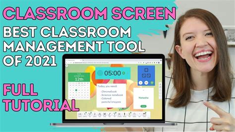 Classroomscreen Full Teacher Tutorial Tech Tips For Teachers Youtube