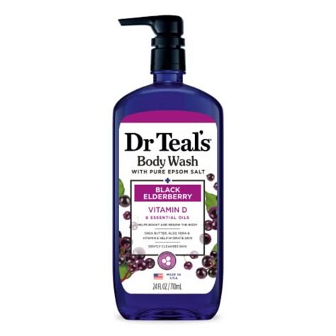 Dr Teal S Vitamin D Black Elderberry Body Wash Fl Oz Smiths