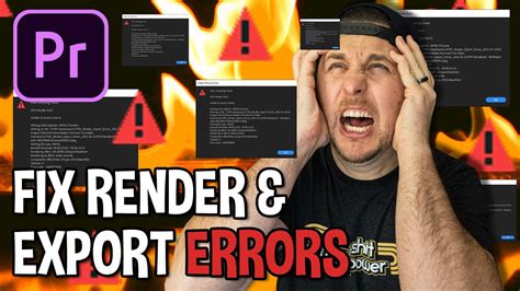 How To Fix Adobe Premiere Render And Export Errors 2023 YouTube