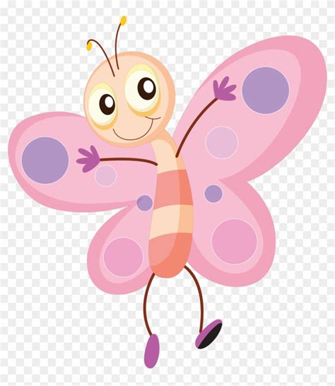 Premium Vector Cute Butterfly Cartoon Butterfly Clipart Vector Clip