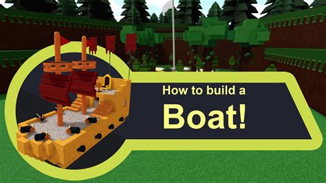 How To Build The Thumbnail Boat In Build A Boat For Treasure YouTube