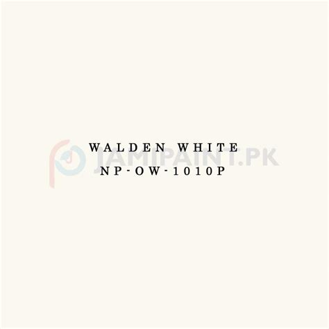 Nippon Colours Of Life Walden White Np Ow P Jami Paint