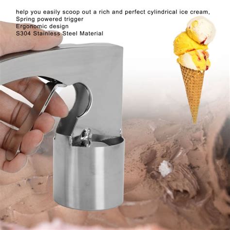 Cylinder Ice Cream Scoop Original Ice Cream Scoop Cylinder Design