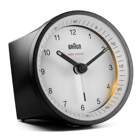 Braun Classic Clocks BC07BW-DCF - Mobach Design