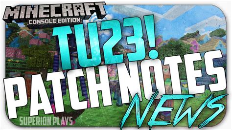 Minecraft Console Tu Released Patch Notes Pattern Texture Pack