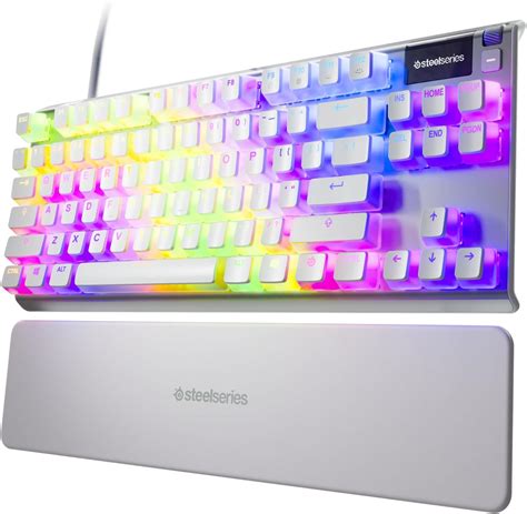 SteelSeries Apex 7 TKL Clavier de jeu mécanique compact Écran