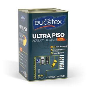 Tinta Ultra Piso Eucatex Acrílico Premium 18L Azul Leroy Merlin