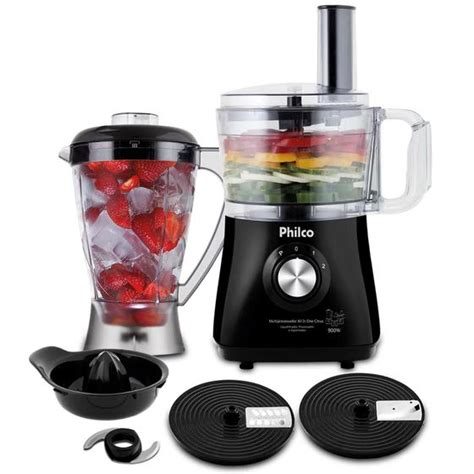 Multiprocessador All In One Citrus 800w Preto Philco 127v Processador