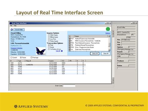 Ppt Real Time Interface Agency Setup Maintenance Security