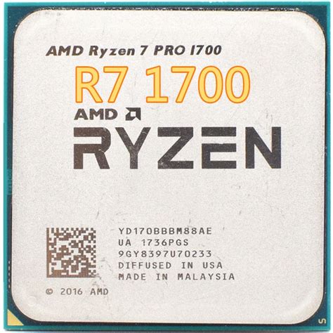 Amd Ryzen 7 Pro 1700 R7 Pro 1700 30ghz Eight Core Processador Cpu De Dezesseis Rosca 65w