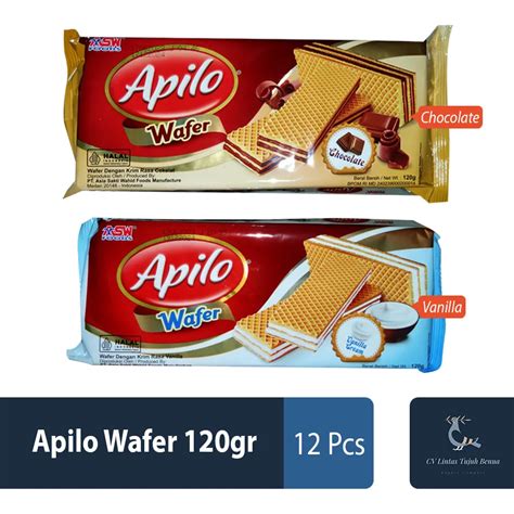 Apilo Wafer 120gr Food And Beverages CV Lintas Tujuh Benua