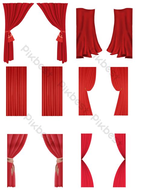 Vector De Cortina De Teatro Rojo Elementos Graficos Plantilla Psd Descarga Gratuita Pikbest