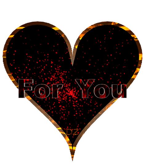 Сердце с надписью For You - Картинки анимации