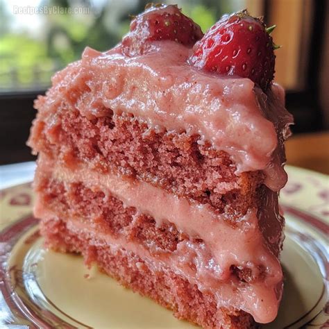 Strawberry Honeybun Cake Sweet And Fruity Dessert Recipes By Clare