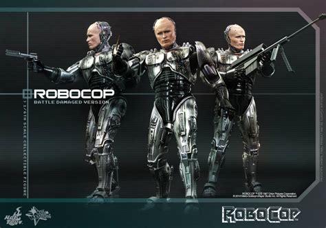 Hot Toys Battle Damage Robocop Collectible Action Figure Geektyrant