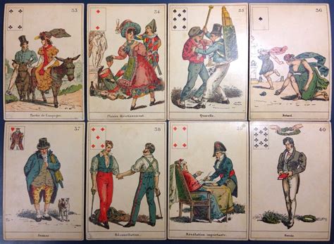 C La Sibylle Des Salons Box Rare Fortune Telling Playing Cards