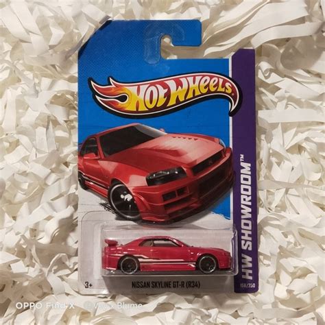 Jual Hotwheels Nissan Gtr R Merah Hw Showroom Reguler Not Fnf Ff Fs Hot Wheels Bnr Skyline