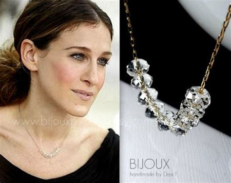 Sex And The City Carrie Bradshaw Diamond Necklace 14K Goldfilled Necklace Etsy