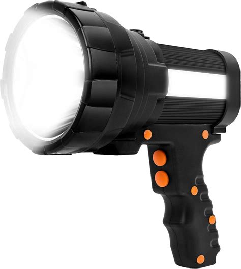 Ybqz Lampe Torche Led Ultra Puissante Rechargeable Usb W Mah